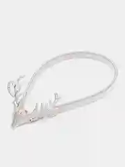 Серебряный подхват для штор, металлический, 1шт