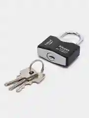 Черный замок навесной влагозащищенный с защитой от отмычек Binary, 40 - 70 мм