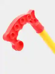 Красный игрушка-каталка для малышей с ручкой