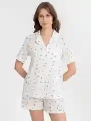 Белый костюм женский, летний: кофта и шорты