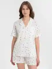 Белый костюм женский, летний: кофта и шорты