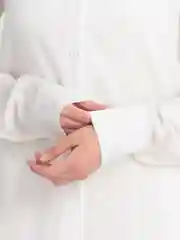 Белый костюм льняной рубашка с шортами, домашний, оверсайз