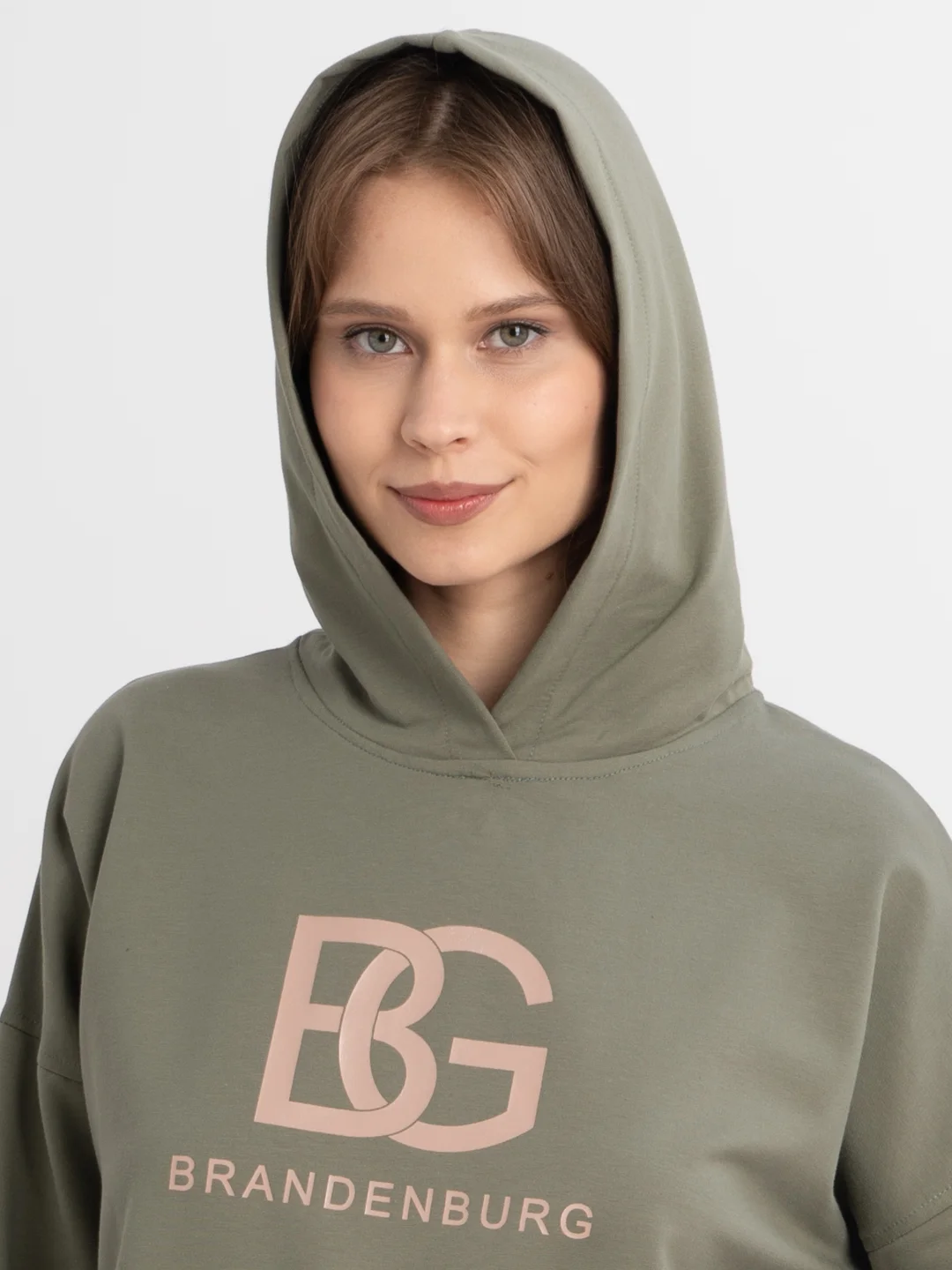 Конфетный женский комплект двойка, костюм, оверсайз, Двунитка, Турция