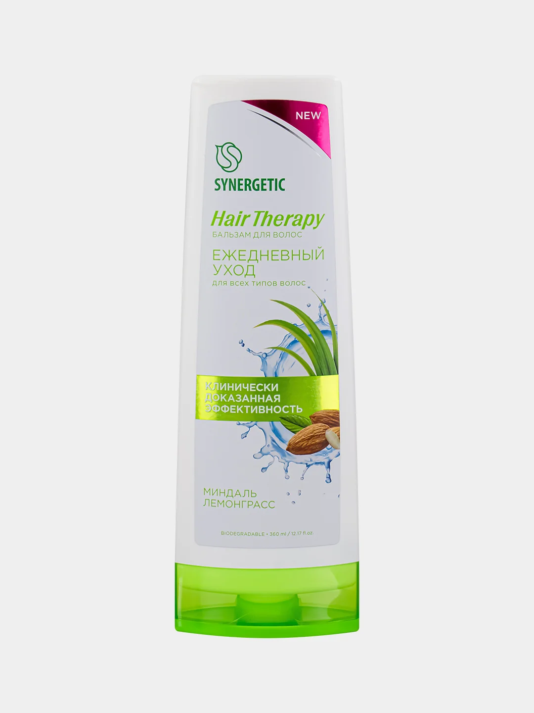 Бальзам для волос SYNERGETIC "Ежедневный уход" HAIR THERAPY, 360 мл