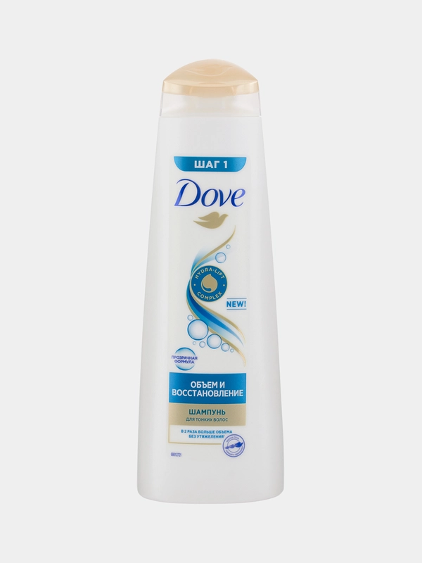 Dove Шампунь для волос объем и восстановление 380 мл