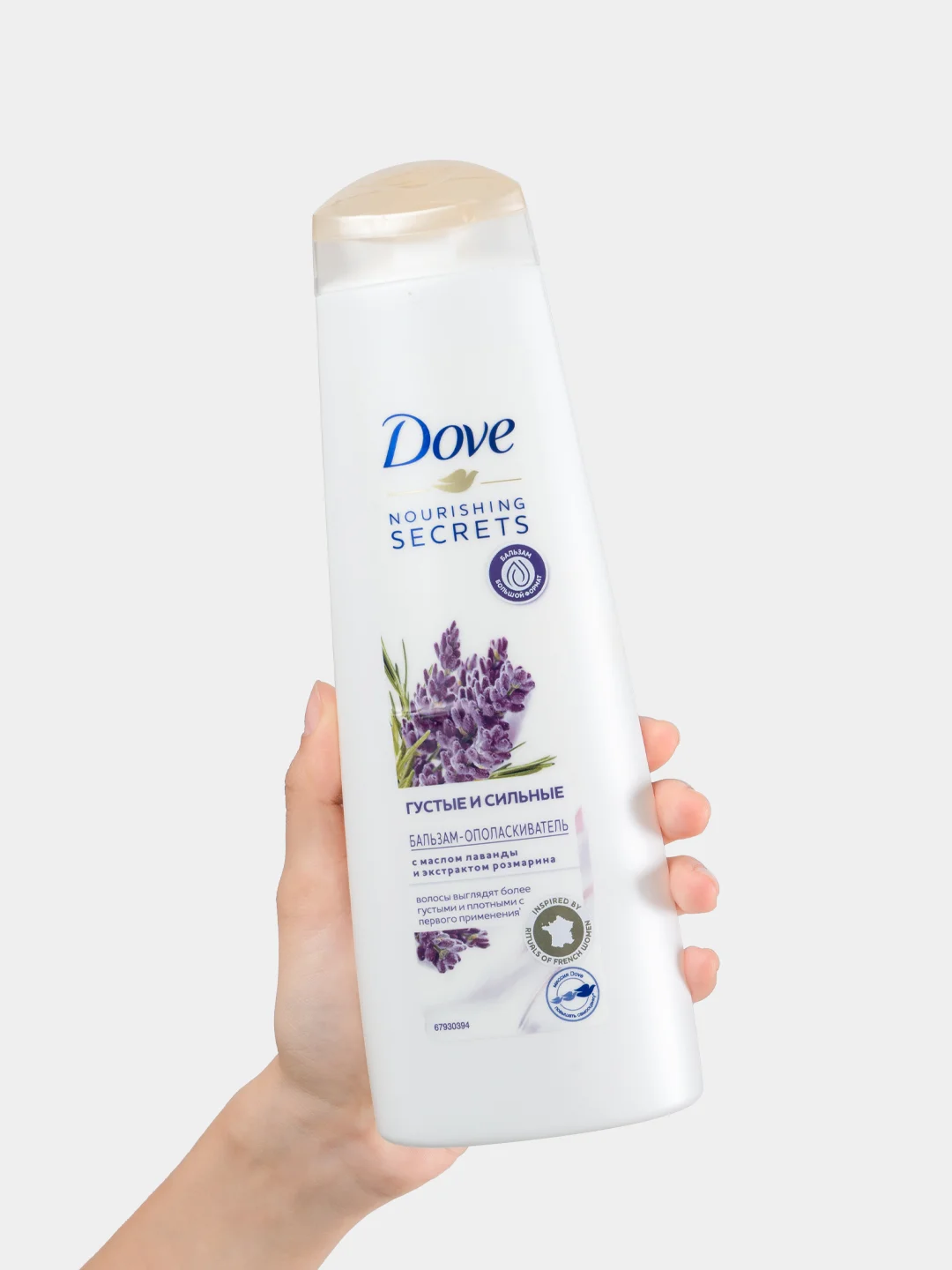 Dove Бальзам-ополаскиватель Густые и сильные 350 мл