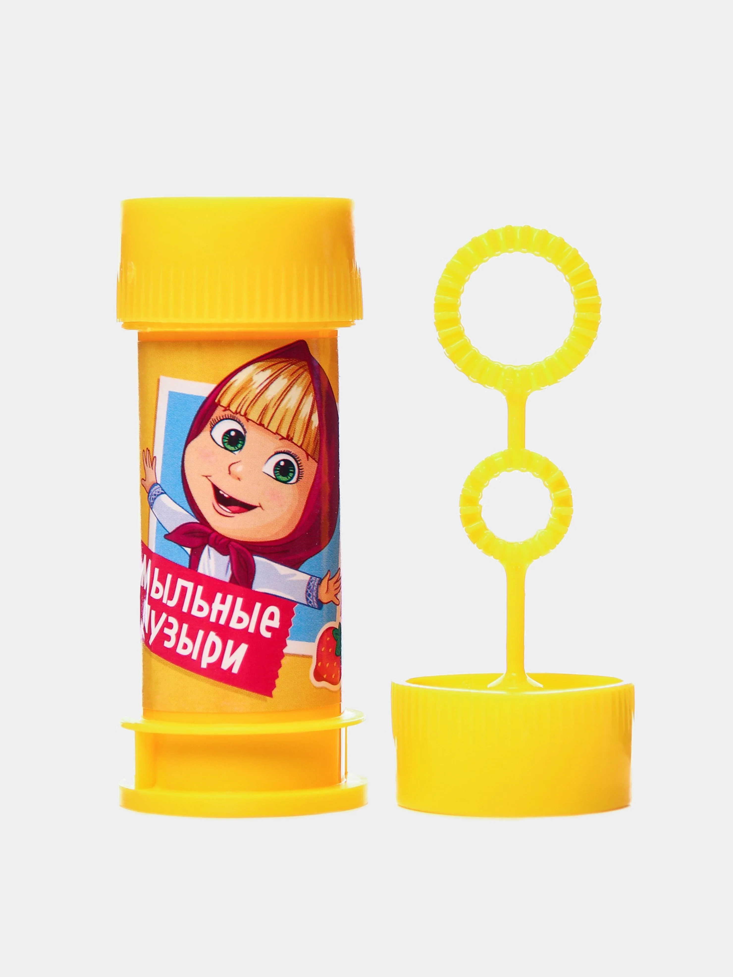 Желтый мыльные пузыри мультгерои, 35 мл