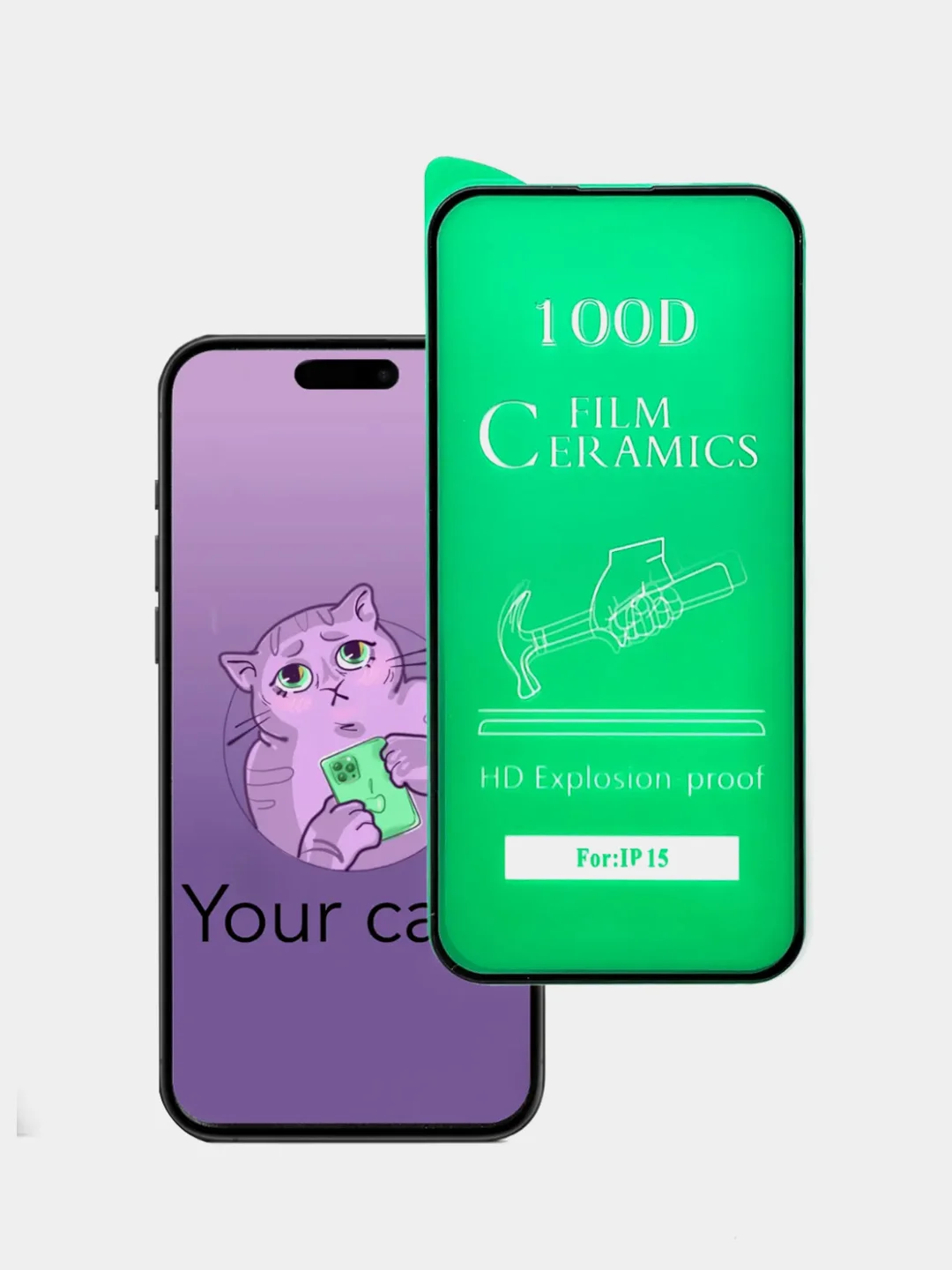 Защитное гибкое стекло-пленка для Iphone 15, Iphone 15 Pro Max, Айфон 15 Про Макс