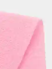 Розовый японская мочалка для бани и душа, жесткая