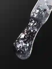 Серый металлик топ для ногтей глянцевый с поталью