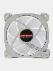 Система водяного охлаждения процессора Coolmoon ARGB 240 с датчиком температуры. Белый