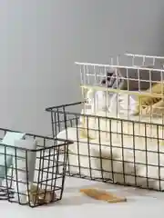 Белый корзина для хранения Birdhouse, металлическая 28 х 22 х 12 см
