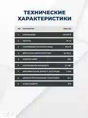 Сварочный инверторный аппарат ELECTROLITE MMA-210 (210А, 140-250 В, 4 мм электрод,ДИСПЛЕЙ)