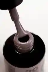 Коричневый гель лак перепелиное яйцо с точками, 8 мл