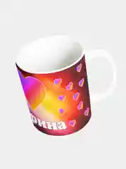 Кружка керамическая с надписью "Лайк Дарина"