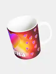 Кружка керамическая с именем Лена