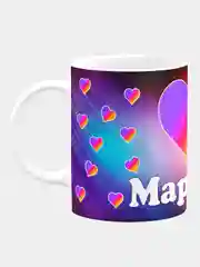 Кружка керамическая с надписью Лайк Марина