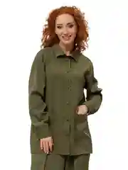 Хаки рубашка женская DIMMA "Лорена"