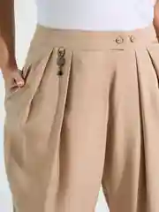 Бежевый брюки женские DIMMA fashion studio "Лео"