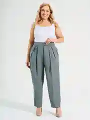 Бирюзовый брюки женские DIMMA fashion studio "Лео"