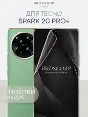 Прозрачный защитная плёнка для Tecno Pova Neo 3/Spark 20 Pro+/20/20C/Go 2024/Infinix Hot 40i BROSCORP