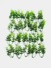Искусственные веточки Самшит 8 см для букетов и декора, набор декоративных листиков