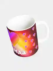 Кружка керамическая "Лайк", с надписью "Саида"