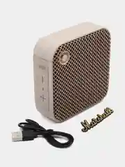 Бежевый колонка Bluetooth