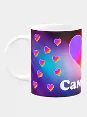 Кружка керамическая с надписью Лайк Самира