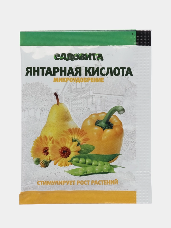 Микроудобрение Янтарная Кислота, 10г