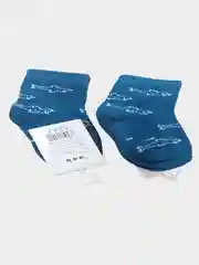 Лазурный носки детские, 3-4 мес, красивые по 2 пары