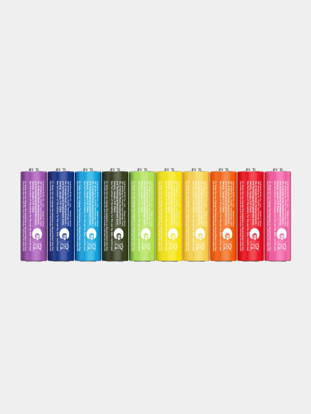 Разноцветный батарейки щелочные Xiaomi AAA LR03 (BHR5394GL), разноцветные, 10 шт.