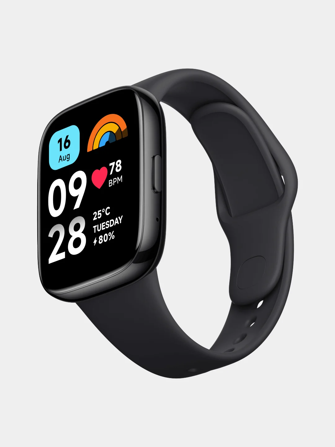 Черный смарт-часы Xiaomi Redmi Watch 3 Active M2235W1