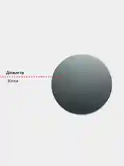 Черный пластина металлическая для магнитных держателей телефона в машину, круг диаметр 30, 35мм