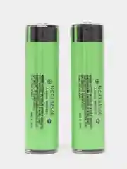 Зеленый аккумулятор 18650 3400mah, литий ионная батарея, Li-ion для фонариков, лазера, электронок