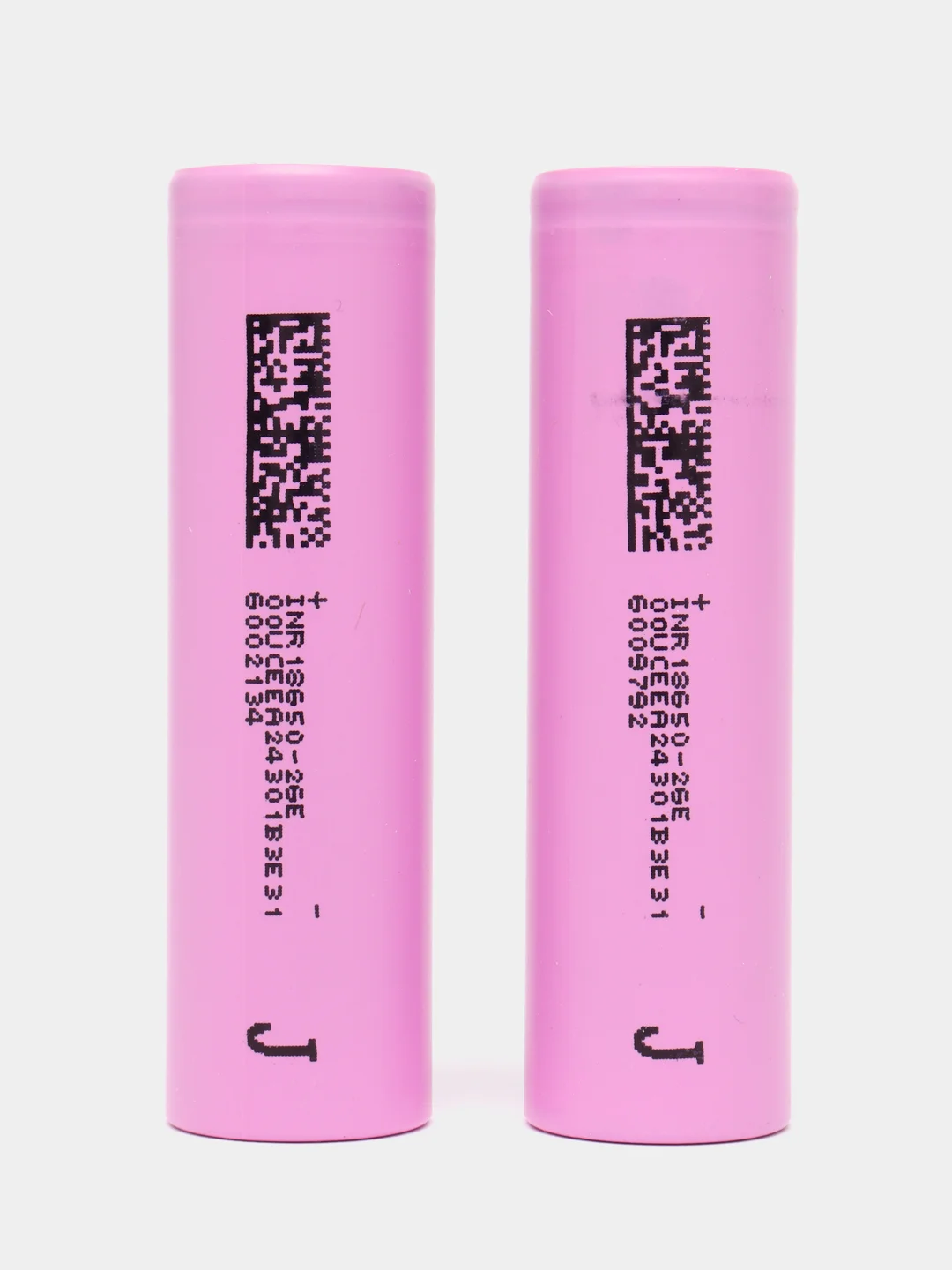 Розовый аккумуляторная батарейка Li-ion 18650, 2600 ма/ч, 5C