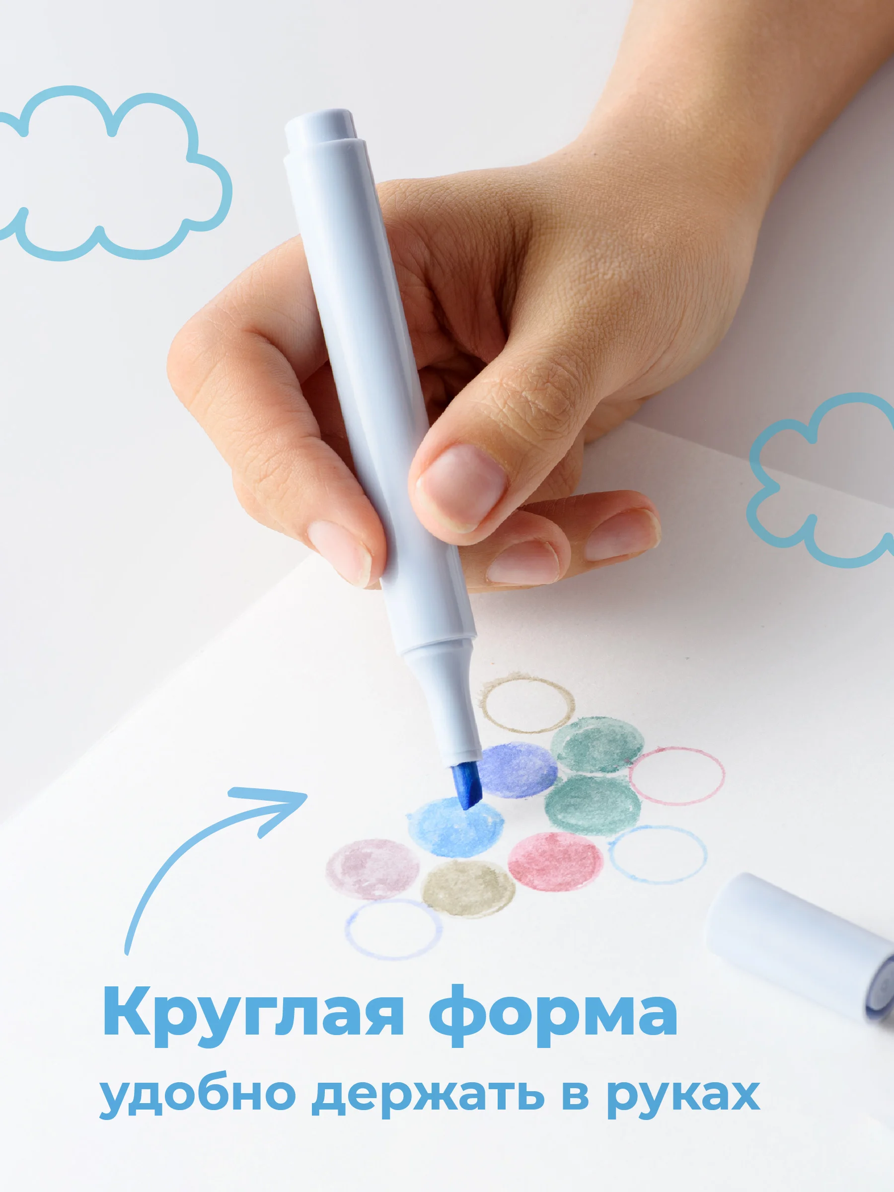 Разноцветный маркеры текстовыделители Parchment, цветовыделители для школы и офиса, набор 6 шт