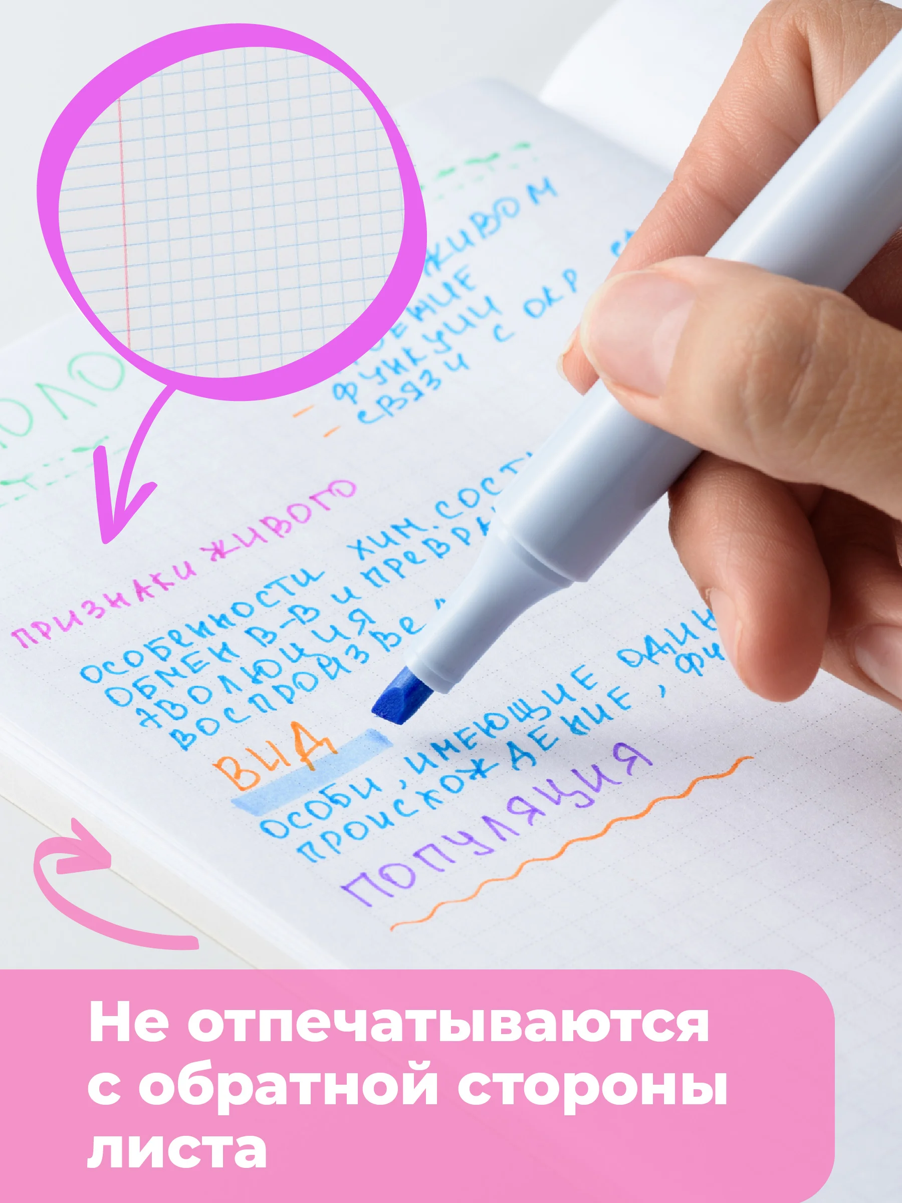 Разноцветный маркеры текстовыделители Parchment, цветовыделители для школы и офиса, набор 6 шт