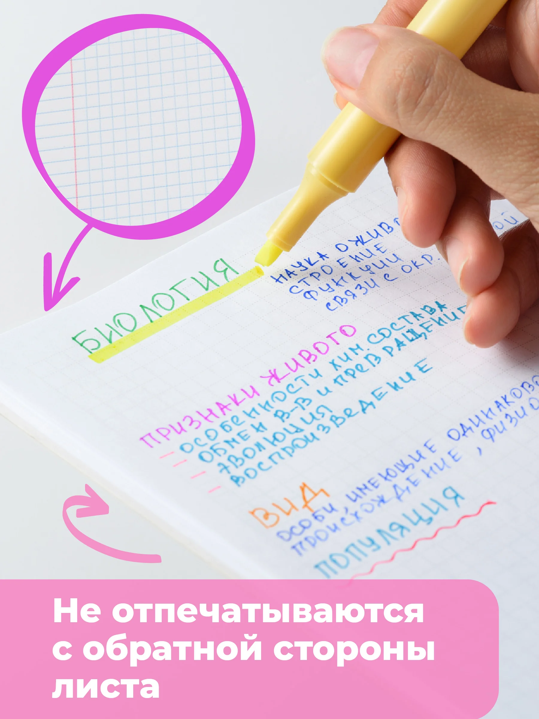 Разноцветный маркеры текстовыделители Parchment, цветовыделители для школы и офиса, набор 6 шт