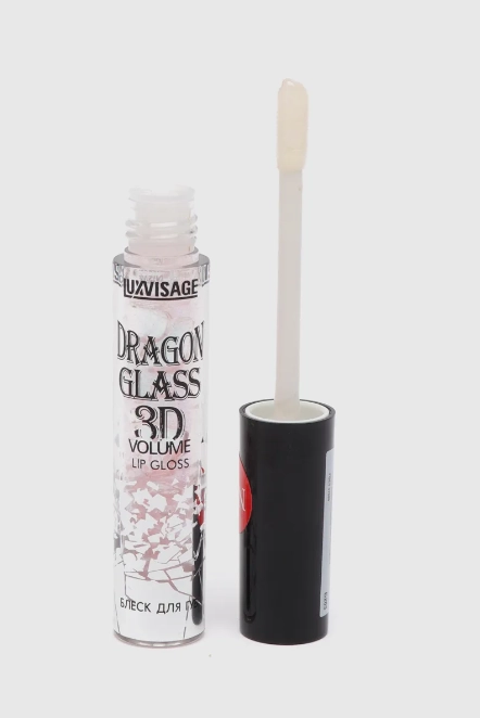 Блеск для губ LUXVISAGE DRAGON GLASS 3D volume, тон 03 Flamingo, 2,8г