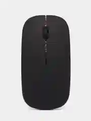 Компьютерная мышь оптическая, беспроводная, бесшумная, RGB-подсветка, 1200-1600 DPI