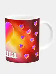 Кружка керамическая с именем Саша