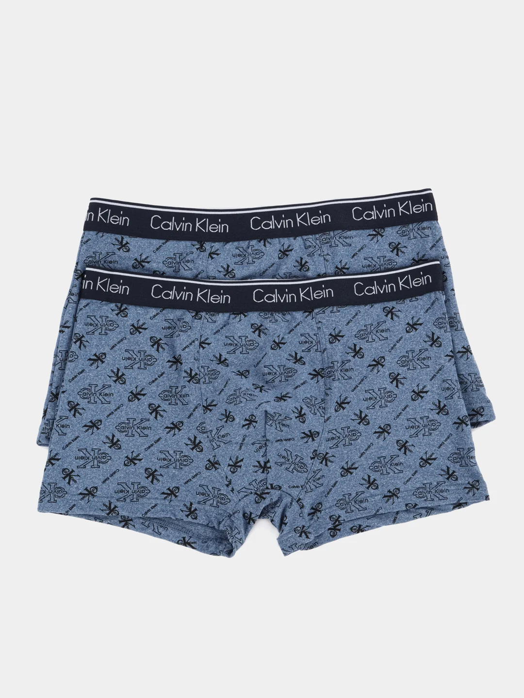 Небесно-голубой трусы боксеры Calvin, ежедневные, мужские
