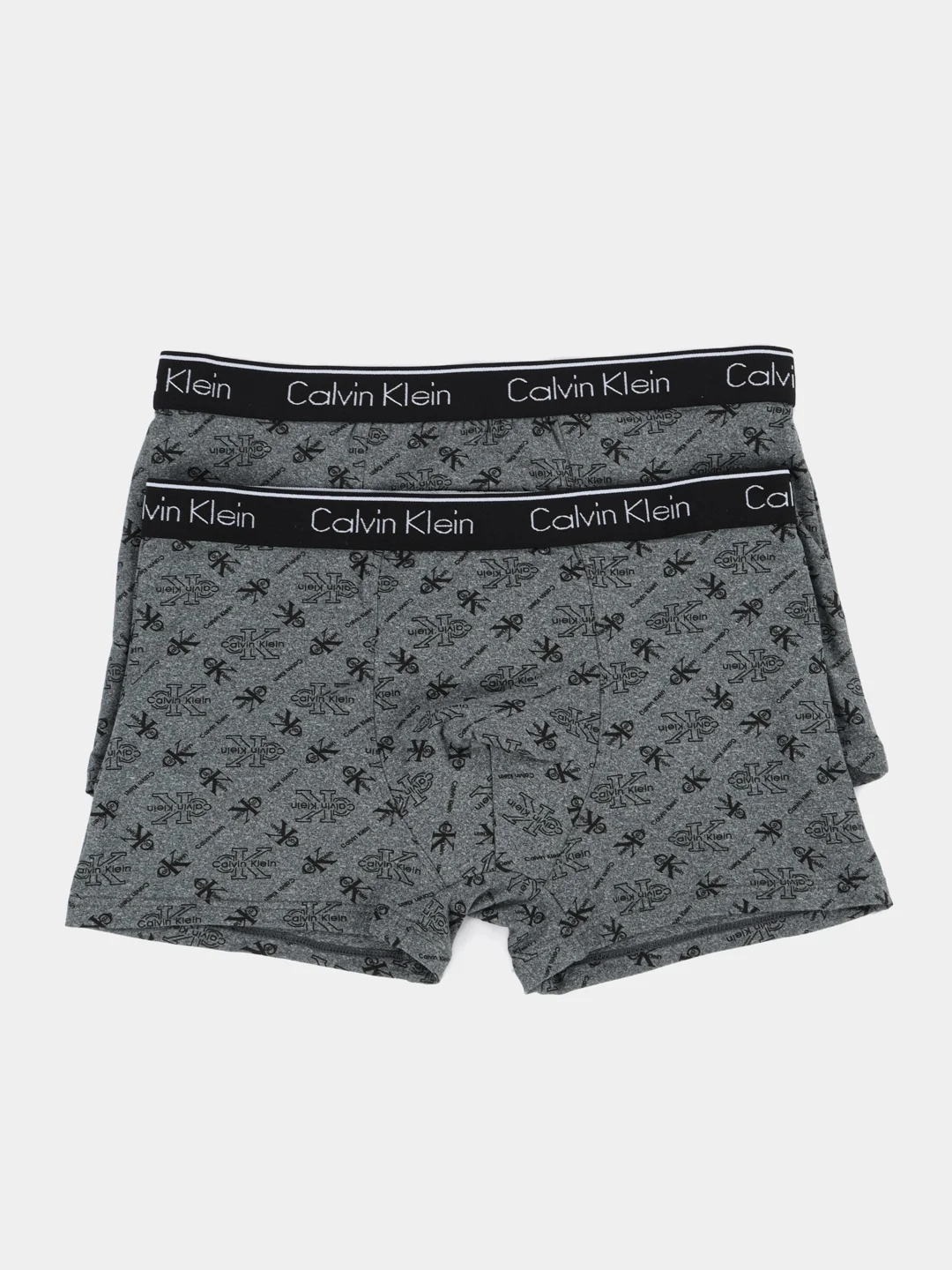 Тёмно-серый трусы боксеры Calvin, ежедневные, мужские