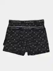 Черный трусы боксеры Calvin, ежедневные, мужские