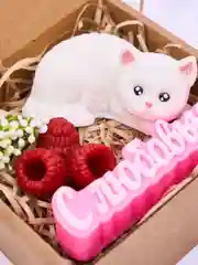 Мыло ручной работы котик с любовью