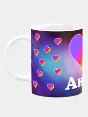 Кружка керамическая с именем Анна