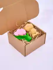Мыло ручной работы мишка и тюльпан