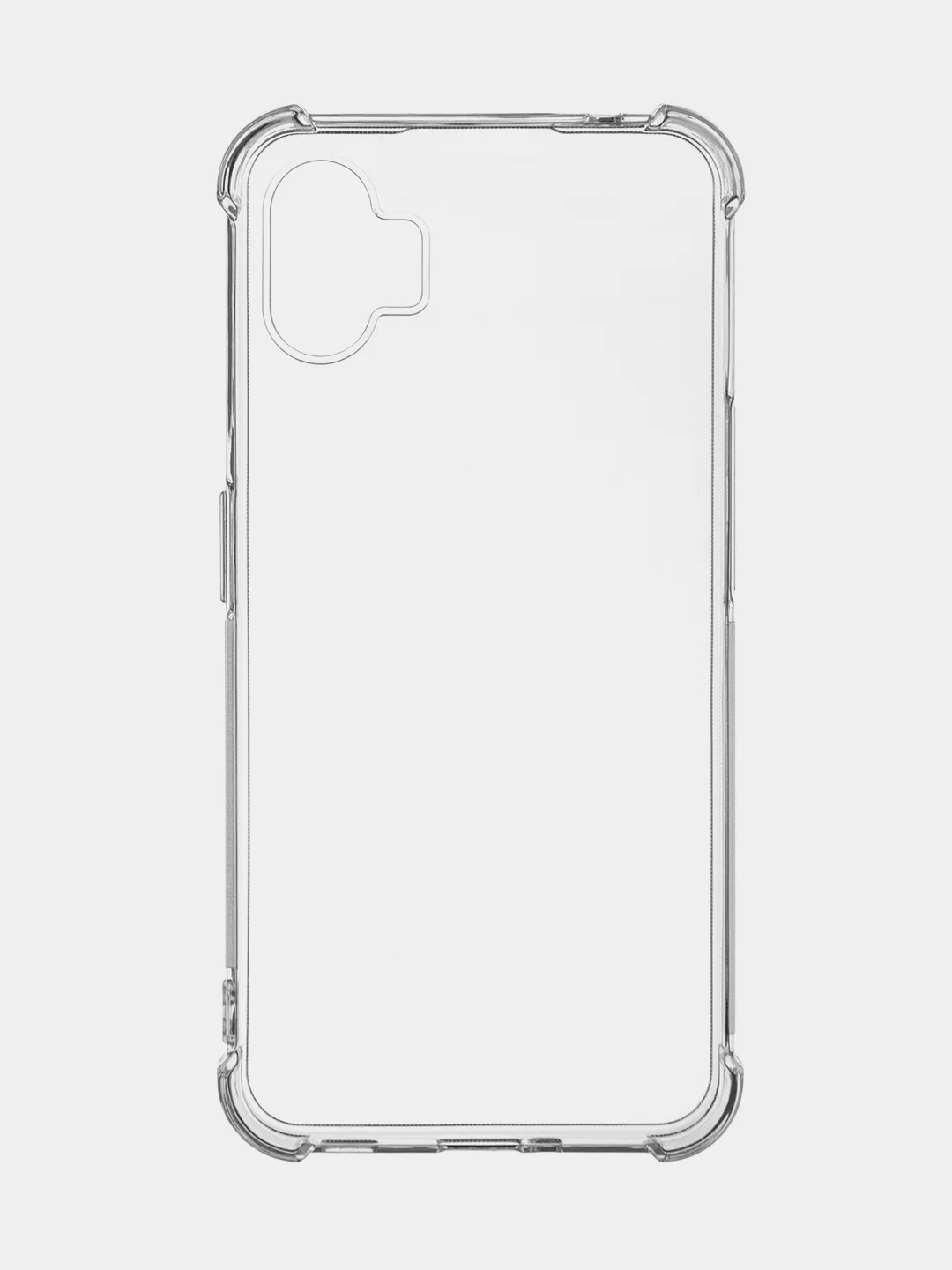 Прозрачный чехол для Nothing Phone (1), (2a), (2a) Plus противоударный силиконовый ROSCO с углами