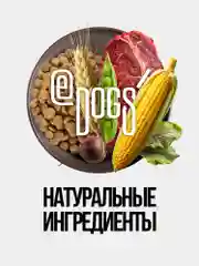 Корм сухой EDOGS для собак с говядиной, 15 кг
